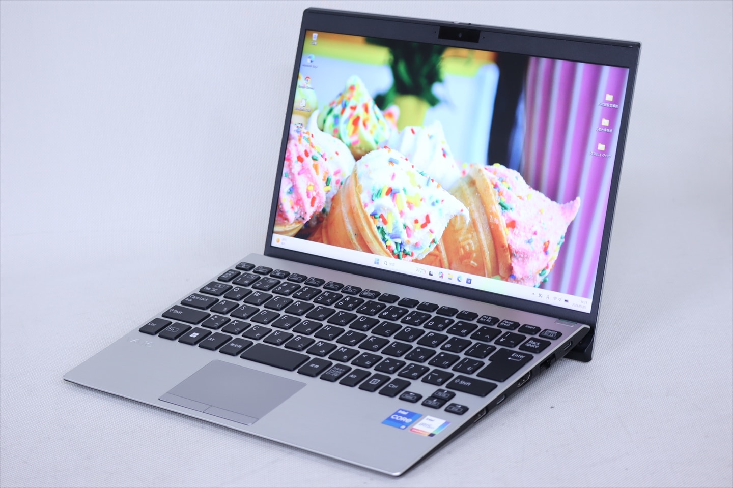 Vaio Pro PJ／Core i5 11世代／16GB／2021年／小型軽量 即配 シルバー 2021年快速16Gモデル 11世代Corei5 VAIO Pro PJ VJPJ218