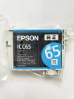 エプソン純正品アウトレット<br>外箱なしインクカートリッジ<br>ICC65 シアン <br>