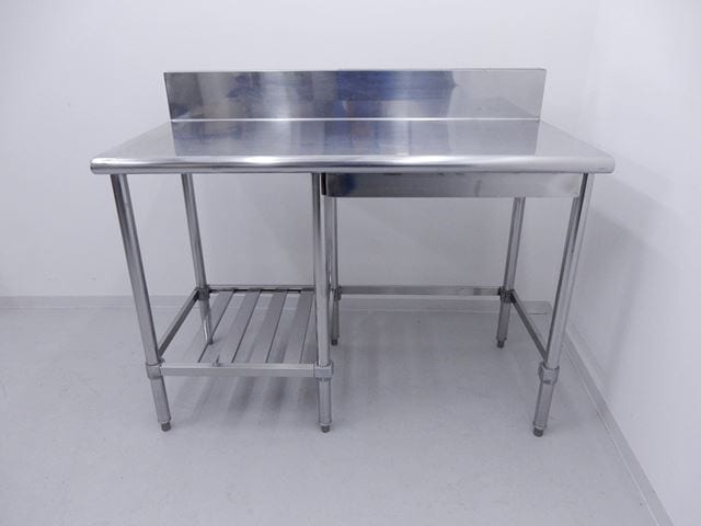 ステンレス 中古 作業台 W1200xD600xH850 BGあり | 板金（シンク・作業