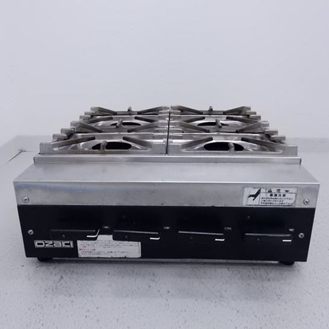 オザキ 卓上ガスコンロ 中古 OZK4Ⅲ LPガス | 熱調理機器,ガスレンジ 