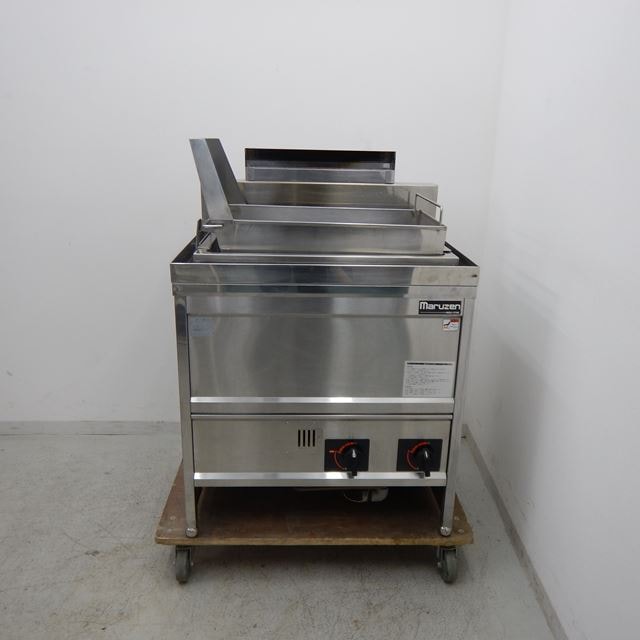 マルゼン うどん釜 中古 MGU-076E 角槽タイプ LPガス | 熱調理機器