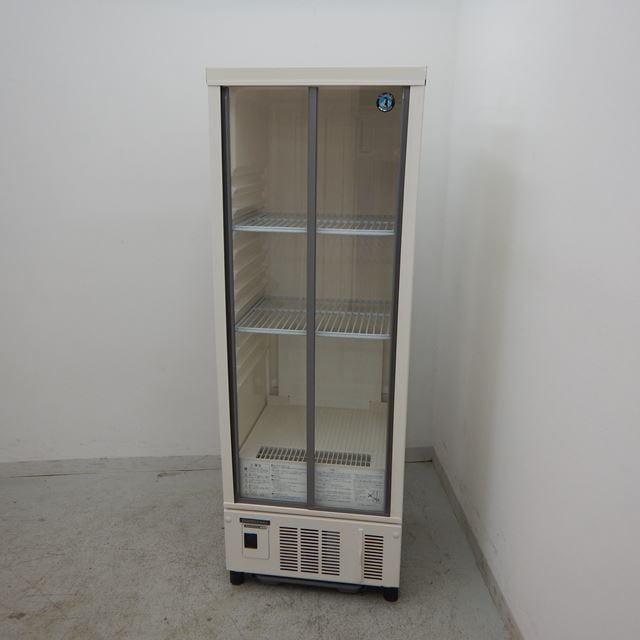 ■中古品 ホシザキ小形冷蔵ショーケース SSB-48CT2 2013年 137L 485ｘ450ｘ1410ｍｍ 動作問題なし ■ ホシザキ（HOSHIZAKI） 小形冷蔵ショーケース SSB-85DL｜内容積 220L