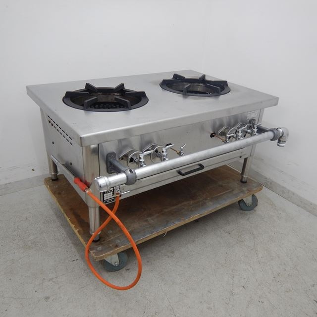 タニコー スープレンジ 中古 TGP-90 LPガス 2口 | 熱調理機器,スープ 