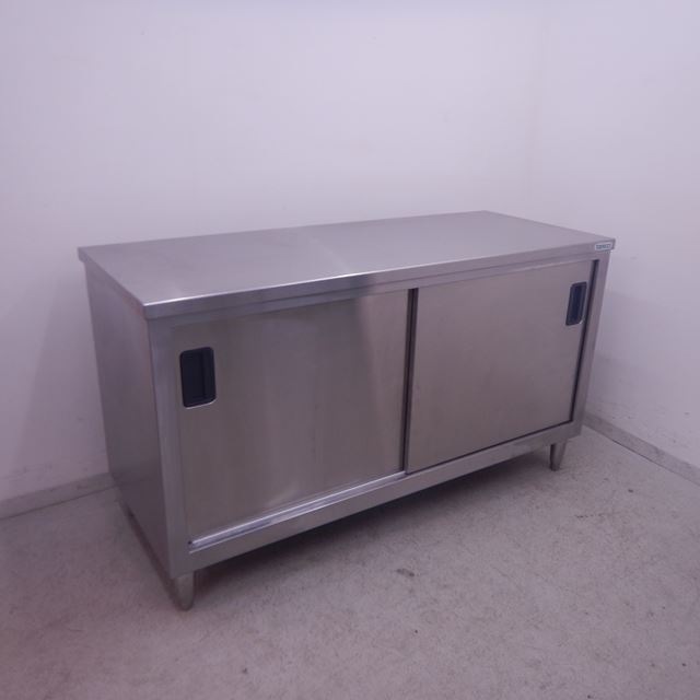 タニコー 調理台 中古 W1500×D600×H850 | 板金（シンク・作業台・他