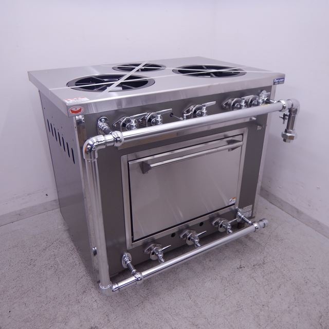 マルゼン オーブン付きガスレンジ 新品 MGR-096DS 3口 LPガス | 熱調理 マルゼン オーブン付きガスレンジ 新品 MGR-096DS 3口 LPガス | 熱調理