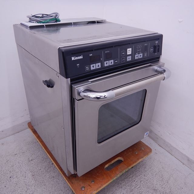 付属品付き◻︎値下不可】リンナイ ガスオーブン 高速オーブン 浅けれ JHBS