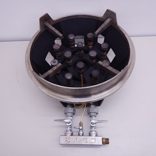マルゼン 鋳物コンロ 中古 スーパージャンボバーナー LPガス