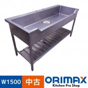 ����š� A02652 ��������    W1500xD600xH800mm�����Υ����ꡡ���ƥ�쥹���ڶ�̳�ѡۡڿ�˼�ѡۡڼ־��Ϥ���