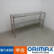 ����š� A03489 ��ê    W1490xD290xH800mm�����ƥ�쥹�ڶ�̳�ѡۡڿ�˼�ѡۡڼ־��Ϥ���