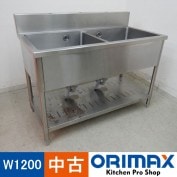 ����š� A03631 2�奷�󥯡����˥�����    W1200��D600��H800(+150)mm�����ڶ�̳�ѡۡڿ�˼�ѡۡڼ־��Ϥ���