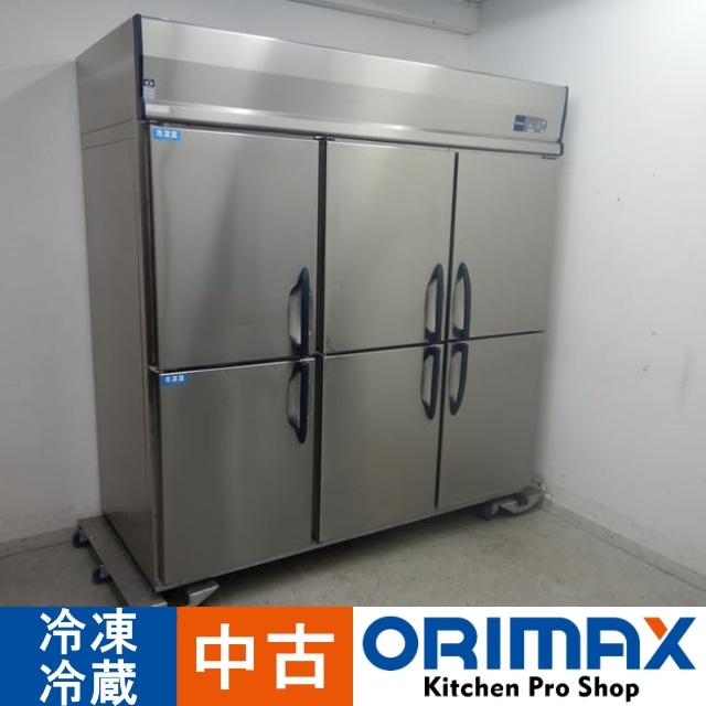 中古】 A03651 冷凍冷蔵庫 2凍4蔵 ダイワ 633S2-PL-EC 2015年製 3相 