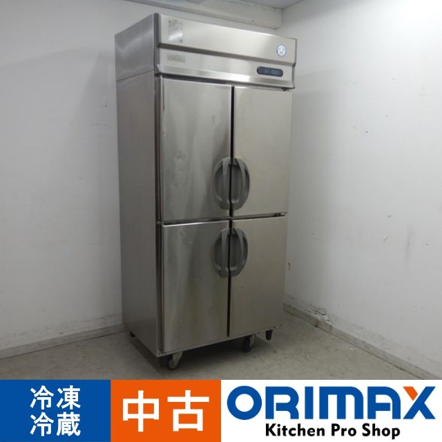 中古】 A04434 冷凍冷蔵庫 1凍3蔵 インバータ制御 フクシマ ARN-091PM