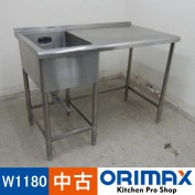 ����š� A05006 1�奷�󥯡����դ��ʱ���    W1180��D650��H850(+30)mm���ڶ�̳�ѡۡڿ�˼�ѡۡڼ־��Ϥ��ۡڱĶȽ�ߤ��