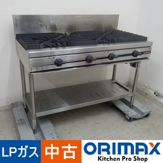 中古】 A05238 ガステーブル 4口 タニコー TSGT-1222［ウルティモ