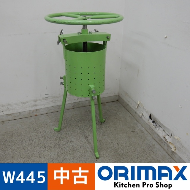 中古】 A05230 餃子絞り器 遠藤商事 AGY02 円形ハンドル 容積13.7L