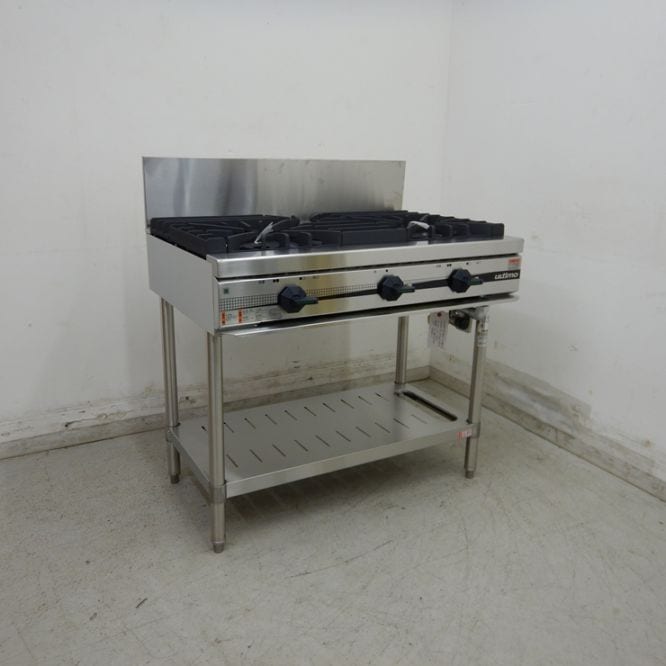 展示品】 A06004 ガステーブル 3口 タニコー TSGT-0921［高さ80cm