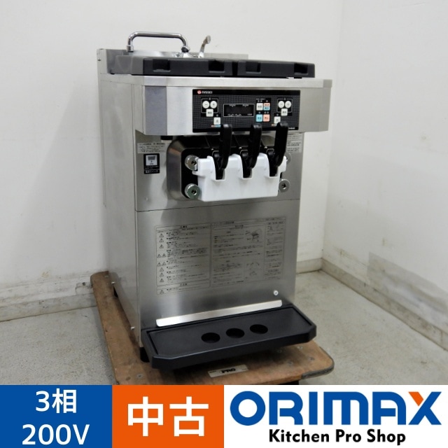 ニッセイ NA-9424AE 業務用 フトクリームフリーザー 三相200V 中古】卓上ソフトクリームフリーザー ニッセイ NA-9424AE 幅298×奥行