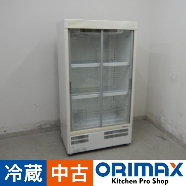 中古】 A07140 冷蔵ショーケース 216L サンヨー SMR-H129N 100V 幅75cm
