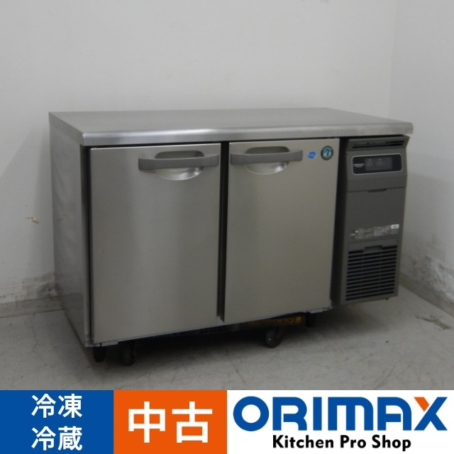中古　2018年製　コールドテーブル　業務用　冷蔵庫　調理台　兼用　 幅120　奥行44.5　　高さ79　 （ｃｍ）　174L  自然対流式　 0000000068662_NH8yeNE.jpg