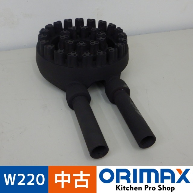 中古】 A07452 三つ葉バーナー 業務用強力中華バーナー マルゼンゆで麺 