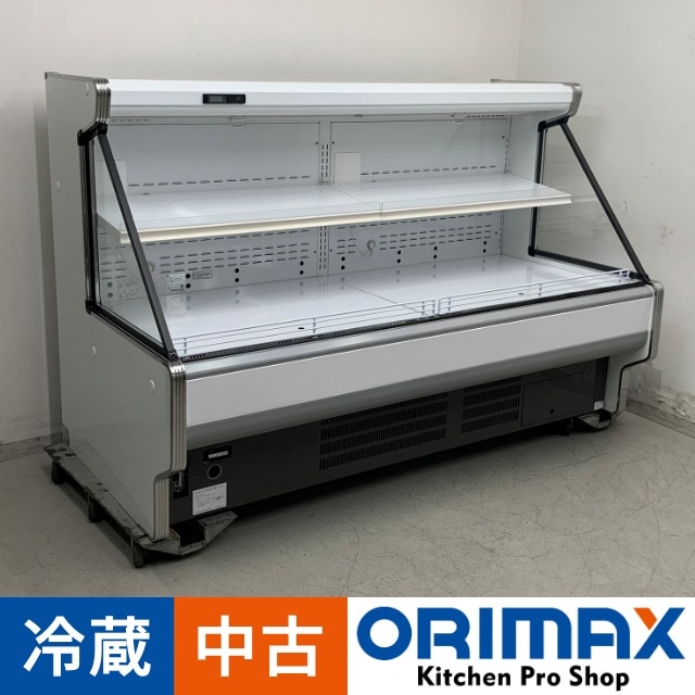 中古】 A07878 オープン冷蔵ショーケース 454L 富士電機(株