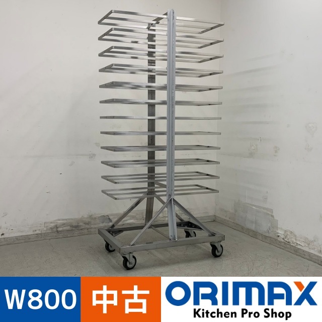 トンボラック　業務用　ステンレス　１３段　W８８０ｘD４００ｘH１７７０ｍｍ 楽天市場】業務用 マルゼン トンボラック MBTR-13W 【 厨房機器