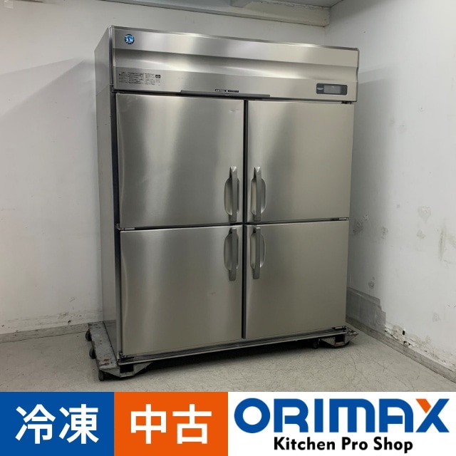 中古】 A08338 冷凍庫 センターピラーレスタイプ 4枚ドア ホシザキ HF