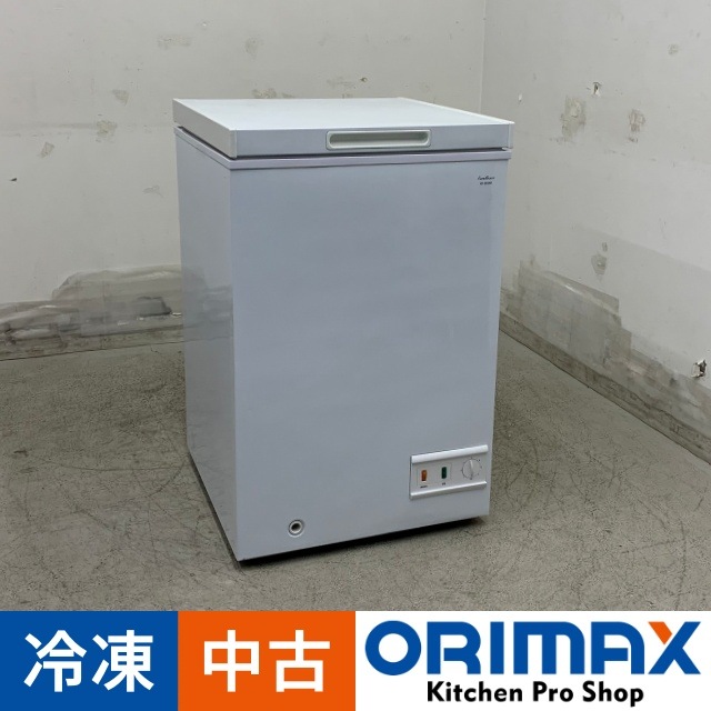 中古】 A08443 冷凍ストッカー 三ツ星貿易 KF-101NF 2021年製 100V 幅