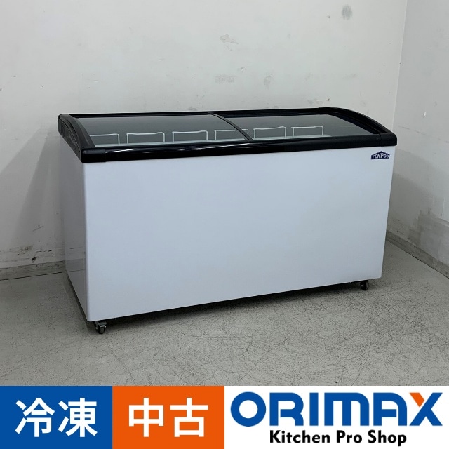 【美品】テンポスバスターズ　冷凍ショーケース　TBSC-263F　2023年製 中古】 A08614 冷凍ショーケース 263L テンポスバスターズ TBSC