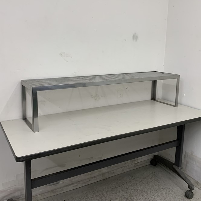 東製作所 ステンレス二段平棚 900×300×800 16B0269Z 業務用 ステンレス2