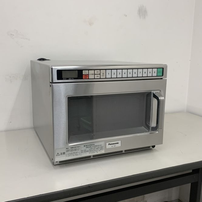 中古　National 業務用電子レンジ 中古】 A08855 業務用 電子レンジ 最大出力1800W パナソニック NE-1801