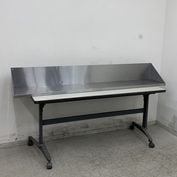 中古】 A07601 ステンレス棚 4段 W1000 x D400 x H1800 mm