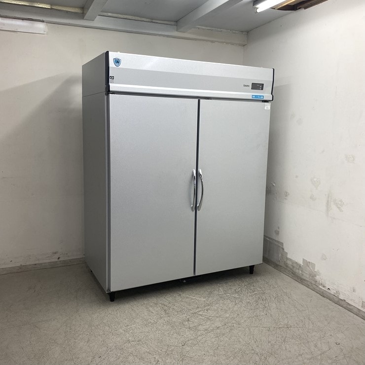 中古】 A08949 縦型 食品保管庫(冷蔵)大扉 ダイワ冷機 531D-FS