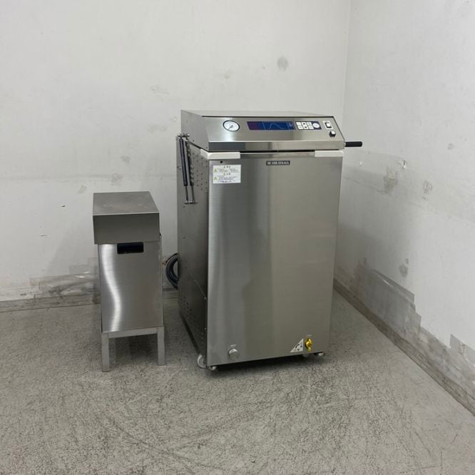 中古】 A08833 小型高温高圧調理器 平山製作所 HLM-36EF 小型レトルト
