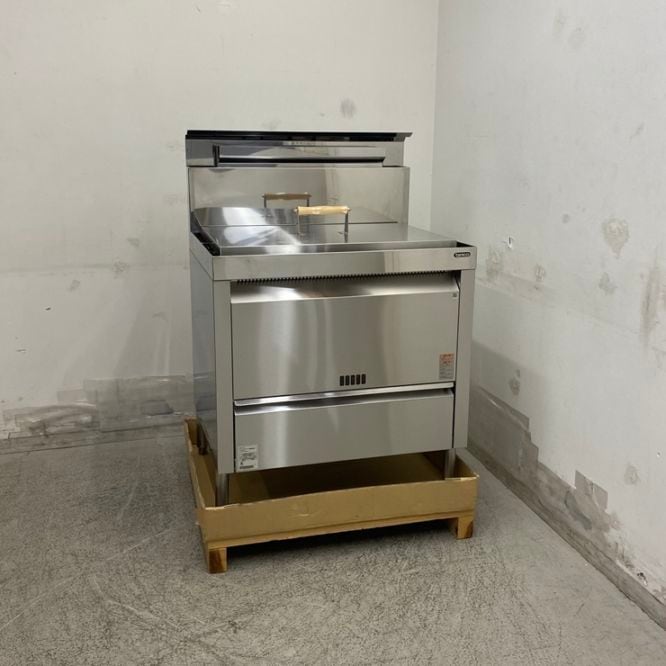 未使用品】 A08879 角型うどん釜・湯がき槽付湯煎器 タニコー TKU-75