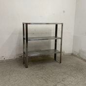 中古】 A07737 食器保管庫 上段ガラス扉 タニコー ステンレス