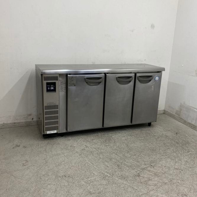中古】 A08993 冷蔵コールドテーブル 3ドア フクシマ TMU-50RE2