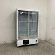 サンヨー 冷凍ショーケース SCR-D1203G ② Y0823 サンヨー 冷凍ショーケース 中古 SCR-D1203N 上部162L+下部223L