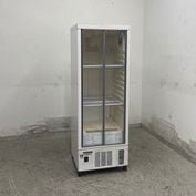 中古】 A07862 4面ガラス冷蔵ショーケース 卓上型 サンデン AG-54XE