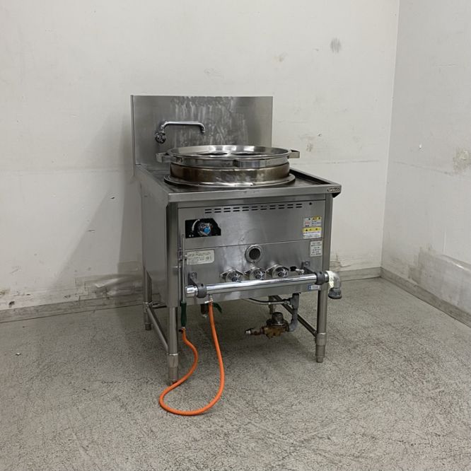 中古】 A08988 ガスゆで麺機 6テボ仕様 タニコー TU-1ND 都市ガス用 幅