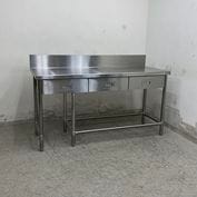 ����š� A09238 ����� ���Ф��� �Хå�������ͭ   ���ƥ�쥹 ��ȥơ��֥� W1500 x D600 �� H800(+150) mm���ڶ�̳�ѡۡڿ�˼�ѡۡڼ־��Ϥ����ϱĶȽ�ߤ��