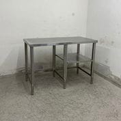 ����š� A09262 ����� ��ưê��   ���ƥ�쥹 ��ȥơ��֥� W1200 x D600 �� H850 mm���ڶ�̳�ѡۡڿ�˼�ѡۡڼ־��Ϥ����ϱĶȽ�ߤ��