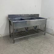 ����š� A09227 3�奷��   ���ƥ�쥹 ή���� W1500 x D600 �� H800(+150) mm���ӿ�ȥ�å׿��ʸ򴹺ѡ��ڶ�̳�ѡۡڿ�˼�ѡۡڼ־��Ϥ����ϱĶȽ�ߤ��