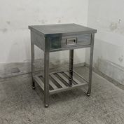 ����š� A09283 ����� ���Ф��� ���ƥ�쥹 ��ȥơ��֥� W600 x D500 �� H800 mm���ڶ�̳�ѡۡڿ�˼�ѡۡڲȺ⤪�ޤ����ء�