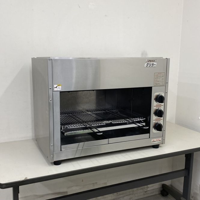 中古】 A09336 赤外線グリラー 上火式 マルゼン MGK-084U 卓上型 LP