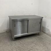 ����š� A09287 Ĵ���� �ޥ를�� BH-126N   ���ƥ�쥹 ���պ�ȥơ��֥� W1200 x D600 �� H800 mm���ڶ�̳�ѡۡڿ�˼�ѡۡڼ־��Ϥ����ϱĶȽ�ߤ��