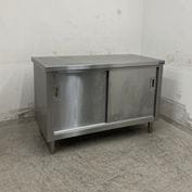 ����š� A09285 Ĵ���� �ޥ를�� BH-126N   ���ƥ�쥹 ���պ�ȥơ��֥� W1200 x D600 �� H800 mm���ڶ�̳�ѡۡڿ�˼�ѡۡڼ־��Ϥ����ϱĶȽ�ߤ��