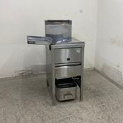 中古】 A08327 卓上型 ガスフライヤー 12L タニコー NB-TCFL-C4045G