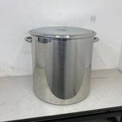 中古】 A06637 ステンレス角蒸し器 2段式 50cm角・深さ12cm/1段当り
