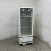 未使用品】 A05276 卓上4面ガラスショーケース コカ・コーラ調